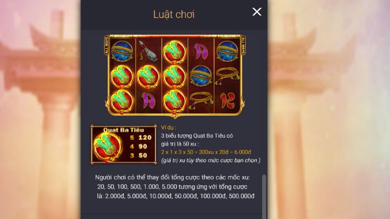 Tips quay Slot Tây Du Thần Khí